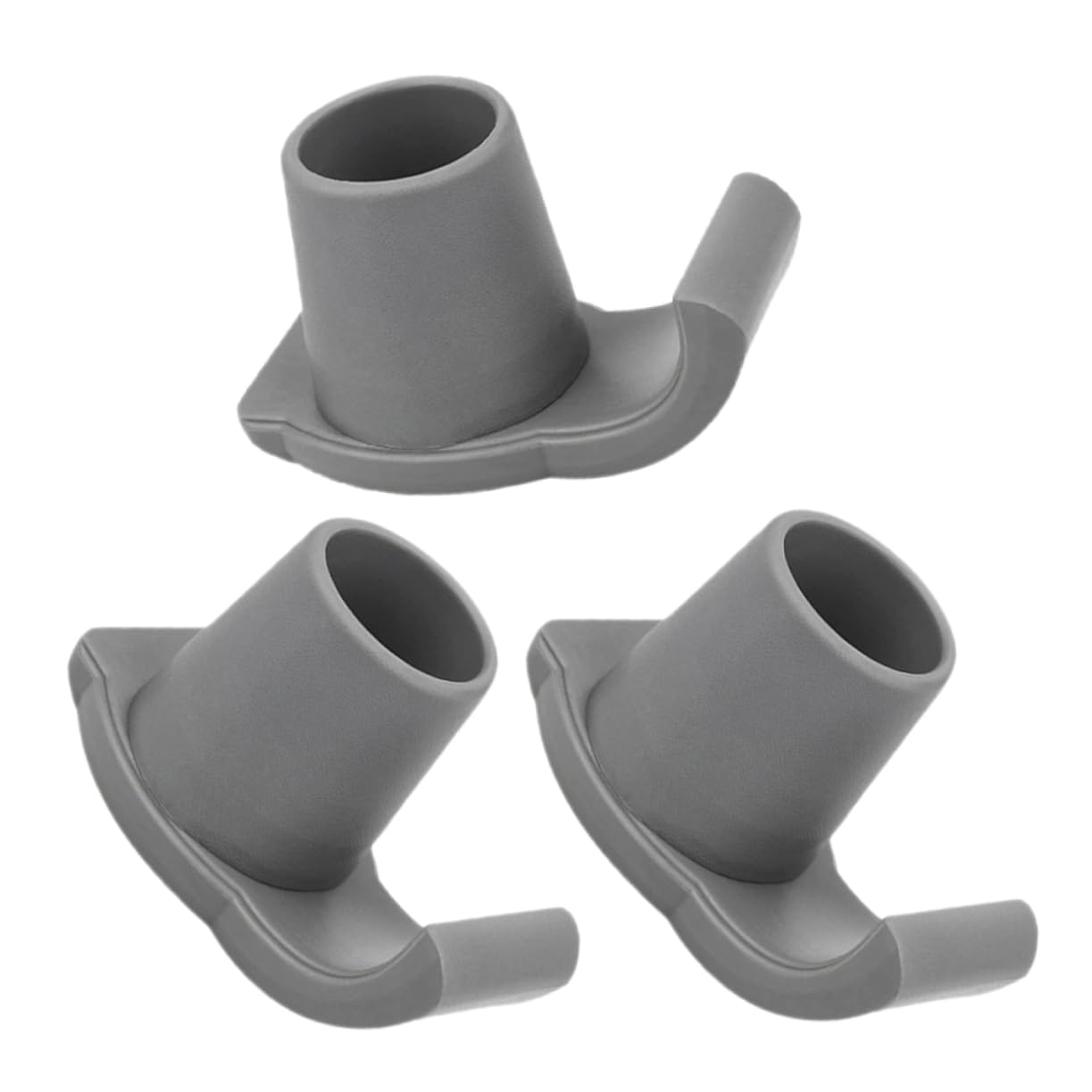 NULYLU Universal Walker Ski Glides Walker Pads Anti-Slip Enhanced Support for Seniors 3pcs Set