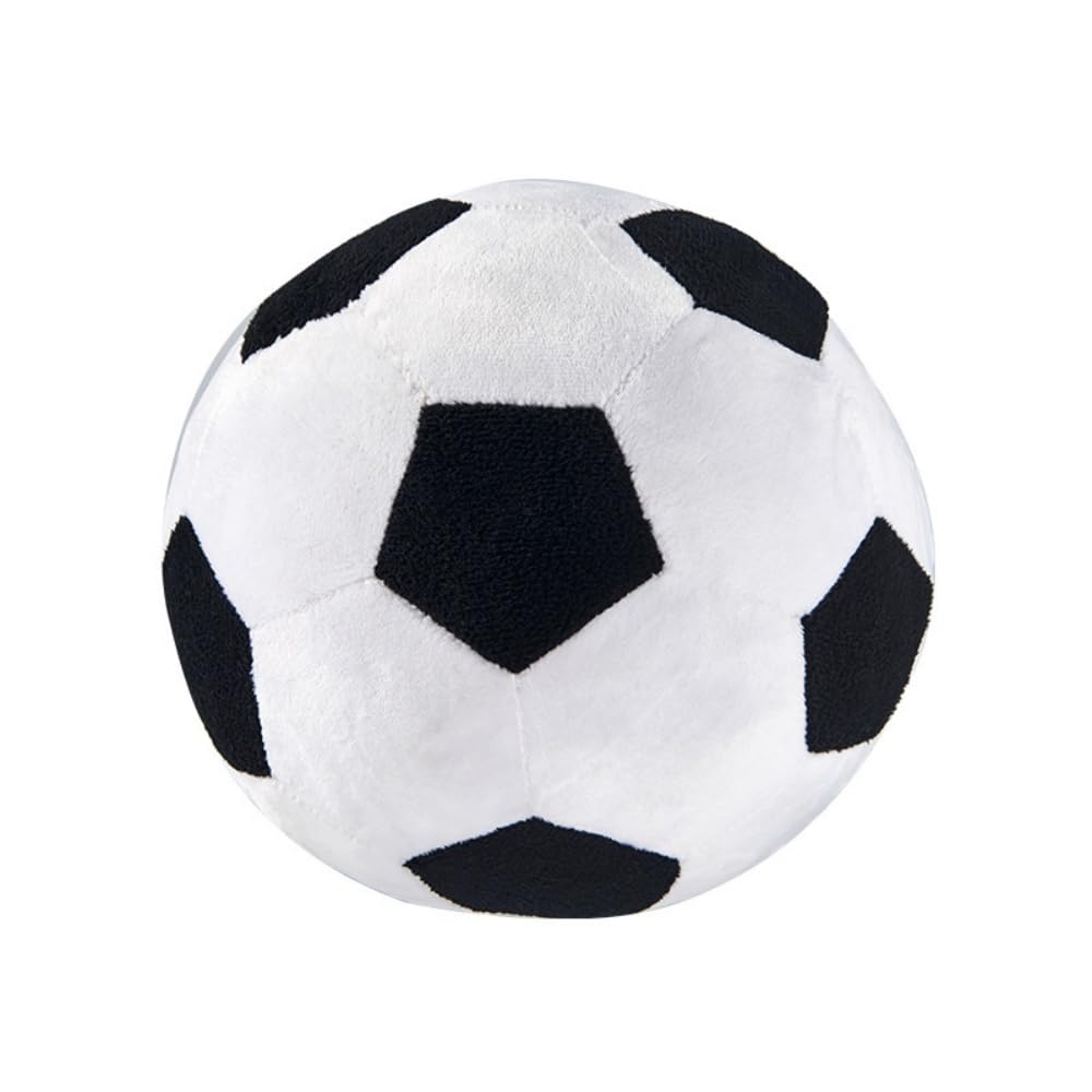 9,8 pulgadas de peluche de fútbol de peluche almohada de tiro de juguete deportivo regalo