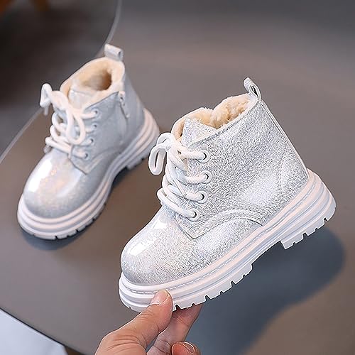 Kids Winter Snow Boots Insulated Winter Snow Boots Faux Fur Lined Warm Fur Lined Toddler Boots Non Slip Ankle Booties2