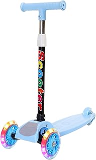 Scooter for Kids | Kids Kick Scooter with Adjustable Height Handlebars - Lightweight and Foldable Scooter for Kids, Kick Scooter with Adjustable Height for Exercising Balance and Coordination Synyey
