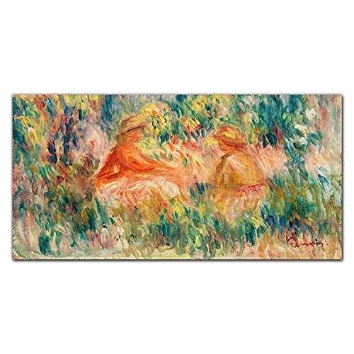 Impression sur verre acrylique haut de gamme Prairie des Gens décoration 100x50 cm