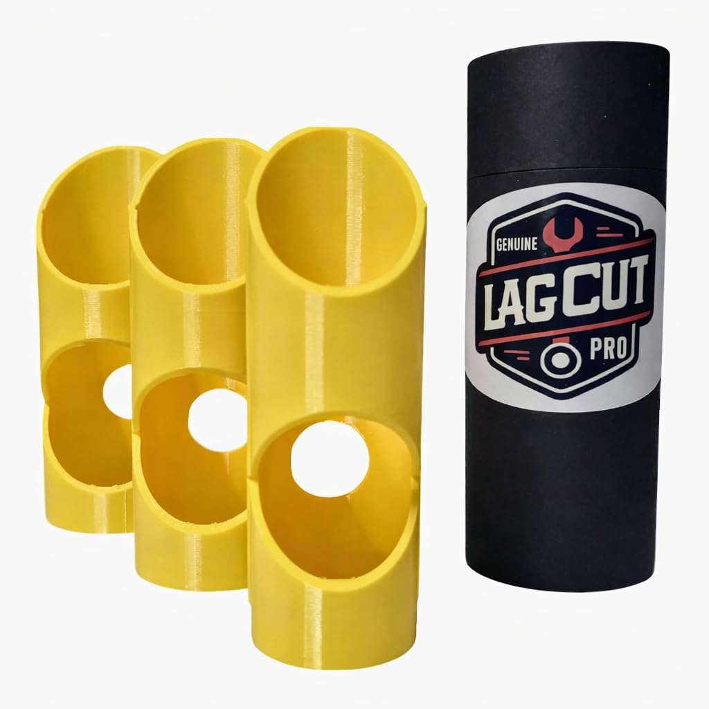 Foam Pipe Lagging Cutter Set for 13 mm Insulation | Fits 15 mm, 22 mm & 28 mm Copper Pipes | Precision Tool for Clean 45°/90° Angled Cuts & T‑Joints | Easy & Accurate Foam Cutting