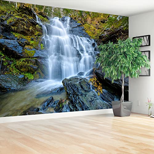 Masquer les Défauts Muraux avec le Papier Peint Cascade Tulup 416x254cm - 3