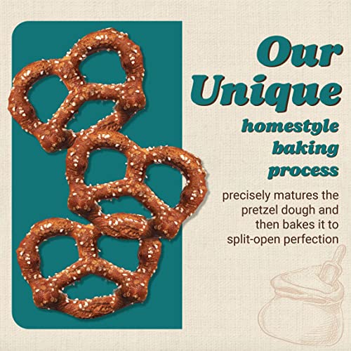 Image of Unique Snacks Original Splits Pretzels, Crunch, Pack of 3