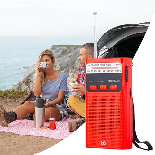 Radio portable rechargeable avec écran indicateur lisible pour senior - 3