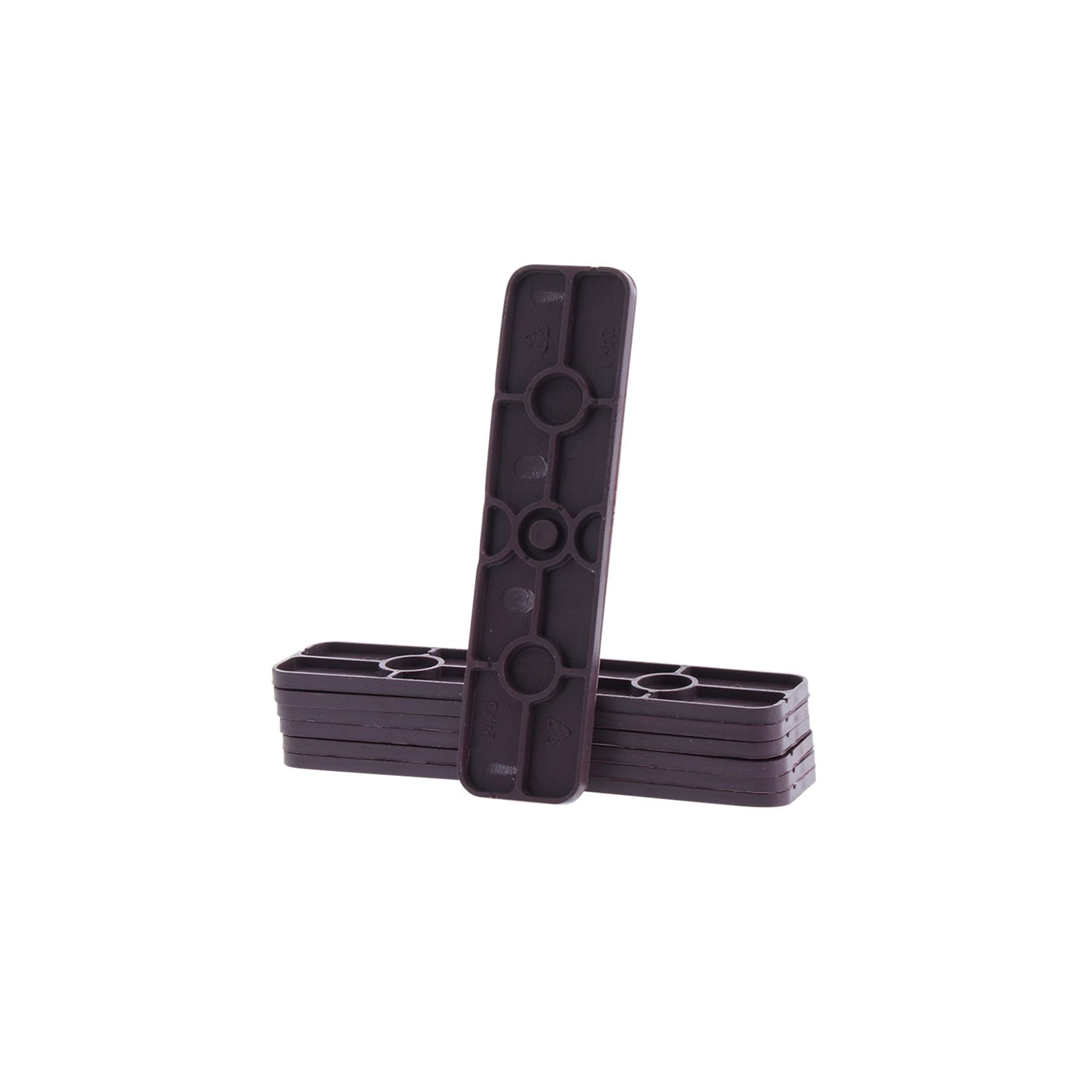 600 Bloques De Acristalamiento Inovatec 100x24x1 A 6 Mm – Soporte De Vidrio Ajustable | Carga Hasta 3 Toneladas