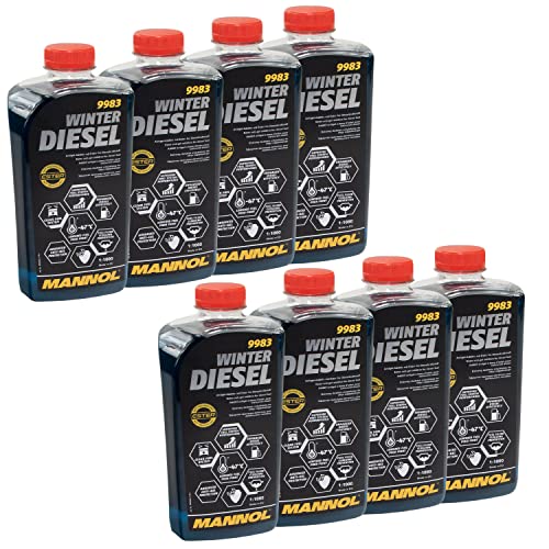 Winter Diesel Kraftstoff Additiv Fließverbesserer Mannol 9983 8 X 1 Liter