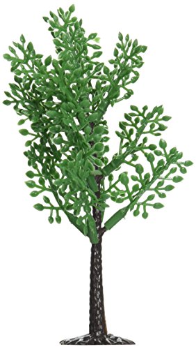 Oasis Supply 12-Piece Branch Tree with Stand for Cake Decorating and Sceneries, 4-Inch