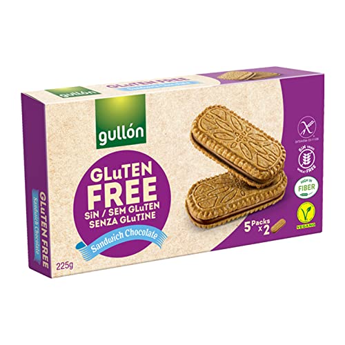 Sándwich de chocolate Gullón Sin Gluten 225g