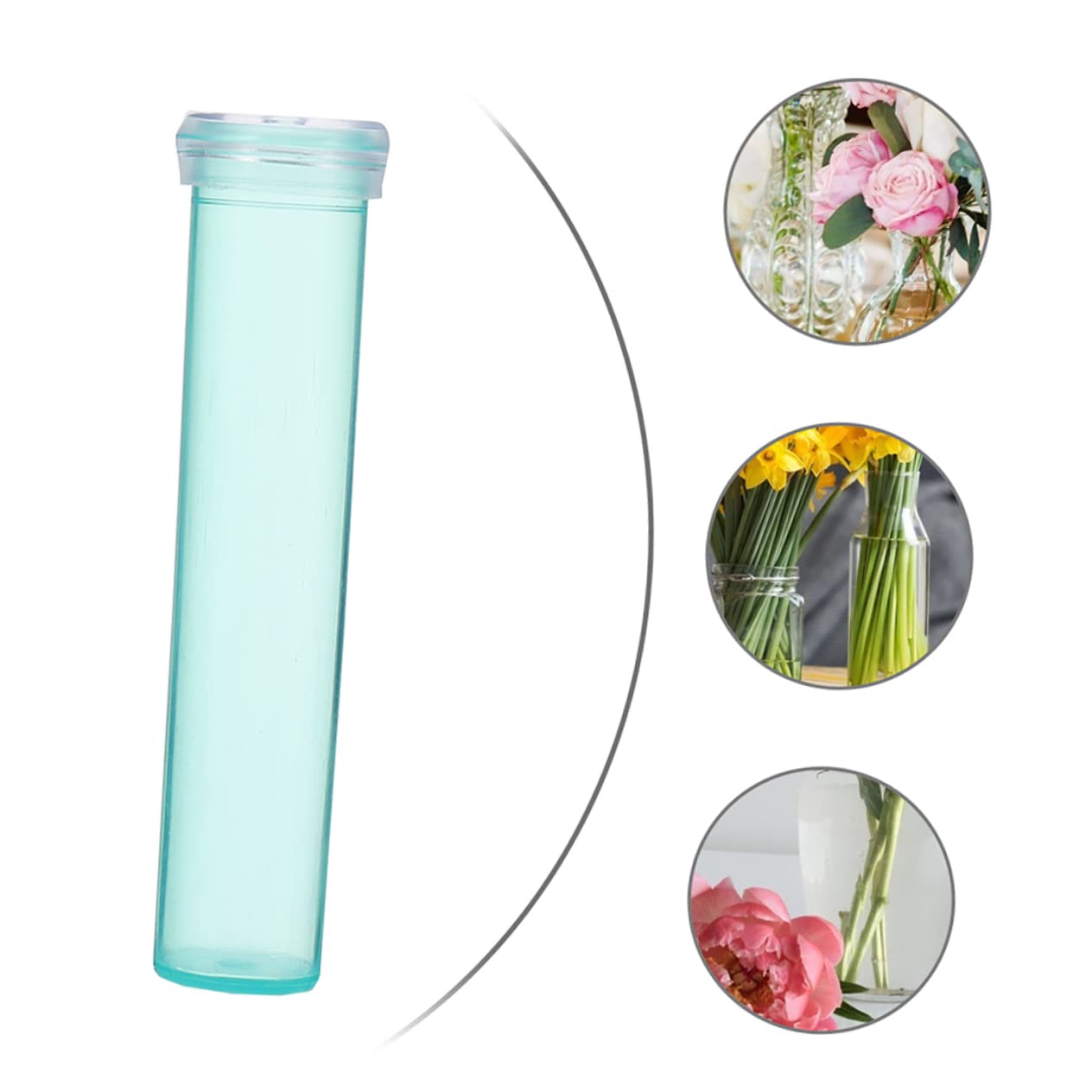 VANZACK 100 Set Tubo per la conservazione dei fiori tubi di orchidea