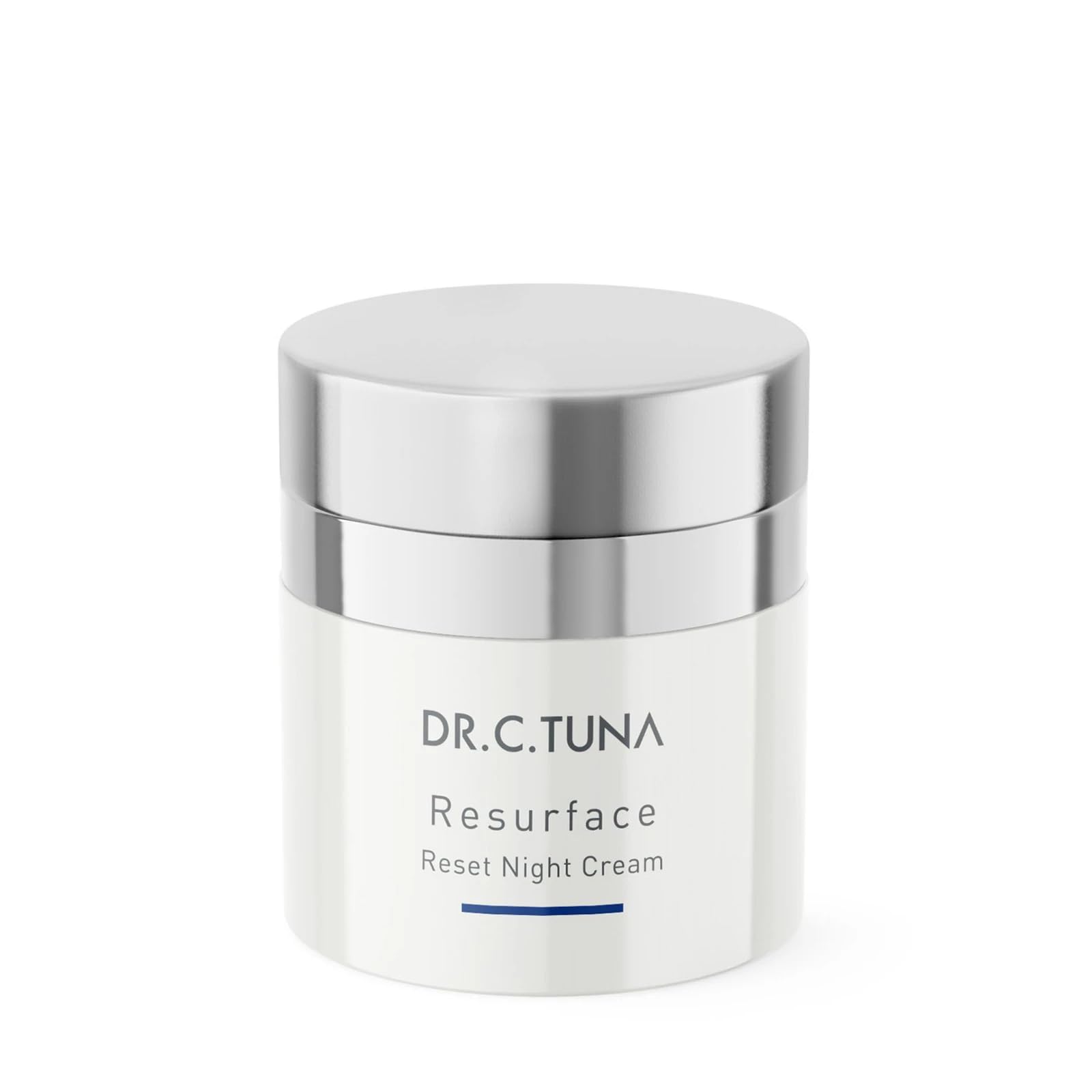 Dr. C. Tuna Resurface Reset Night Cream, Revitalising, Firming Anti-Wrinkle Face and Neck Cream for All Skin Types, Visibly Firmer and Wrinkle Free Skin, 50 ml