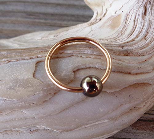 Captive Pyrite Bead Septum,Upper Ear Daith Rook,Tragus,Cartilage Hoop Earring,Nose Ring,Eyebrow Piercing