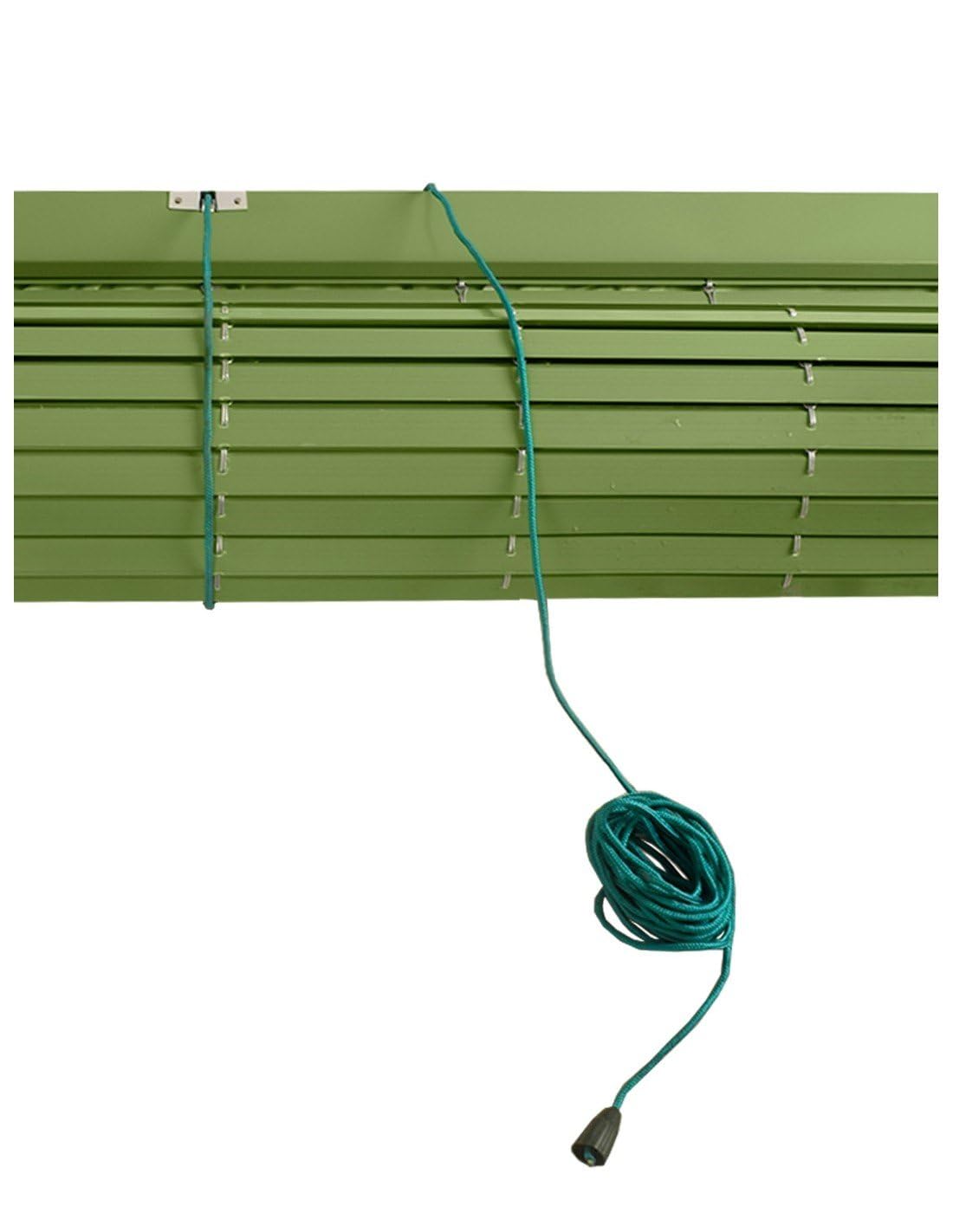 JARDIN202 - Persiana de PVC Alicantina con Polea Metálica | Persiana Enrollable | Estor Enrollable para Ventanas, Puertas, Salón y Cocina | 75 x 120 cm (Gris)
