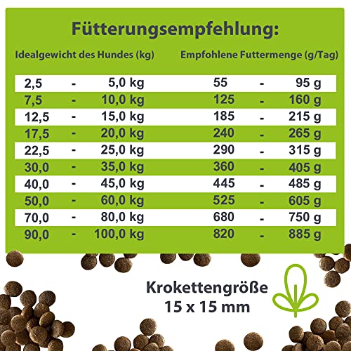 German Shephy Vegan Dog Food | 500g | Veganes Hunde Trockenfutter | Hypoallergenes Hundefutter trocken getreidefrei, im Sack für Junghunde, Erwachsene & Senior, sowie Allergiker