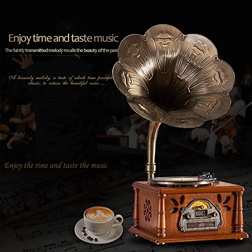 TAISK Gramophone, Tourne-Disque phonographe, Gramophone Version Portable, Style rétro Vintage, Vie intéressante de… - Les Beatles, Paul McCartney, John Lennon, RIngo Starr, George Harrison TAISK Gramophone, Tourne-Disque phonographe, Gramophone Version Portable, Style rétro Vintage, Vie intéressante de… – Image 7
