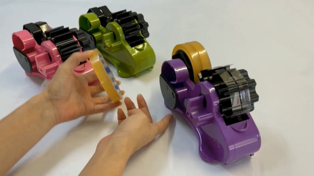 Amazon.co.jp: AUTOMAX izumi 自動テープカッター (青) フリー