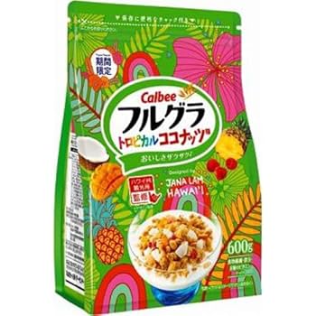 トロピカルココナッツページ Amazon.co.jp: カルビー フルグラ トロピカルココナッツ 600g×6