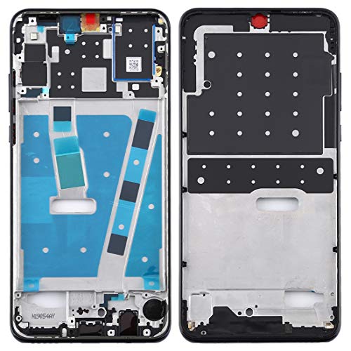 Middle Cadre Plate Bezel pour Huawei Nova 4E : pièce de remplacement noire avec touches