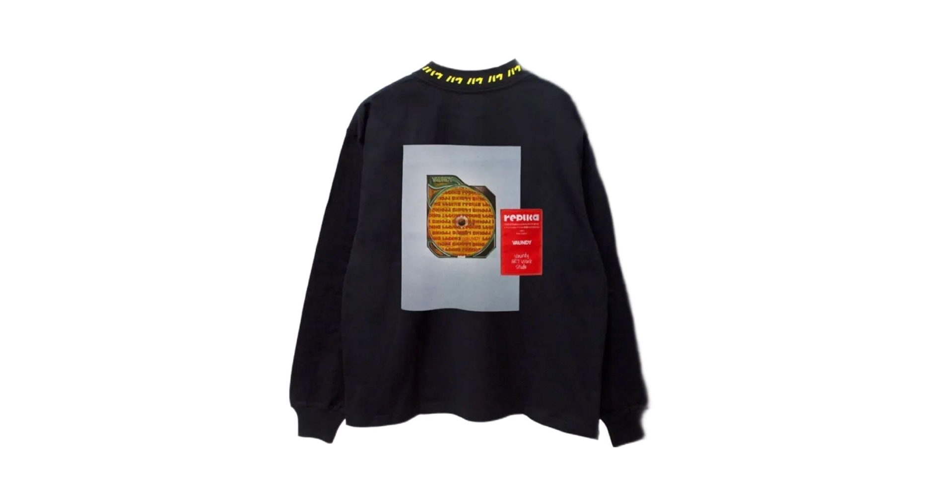 Amazon | Vaundy バウンディ replica ロンT 黒 XLサイズ | Tシャツ