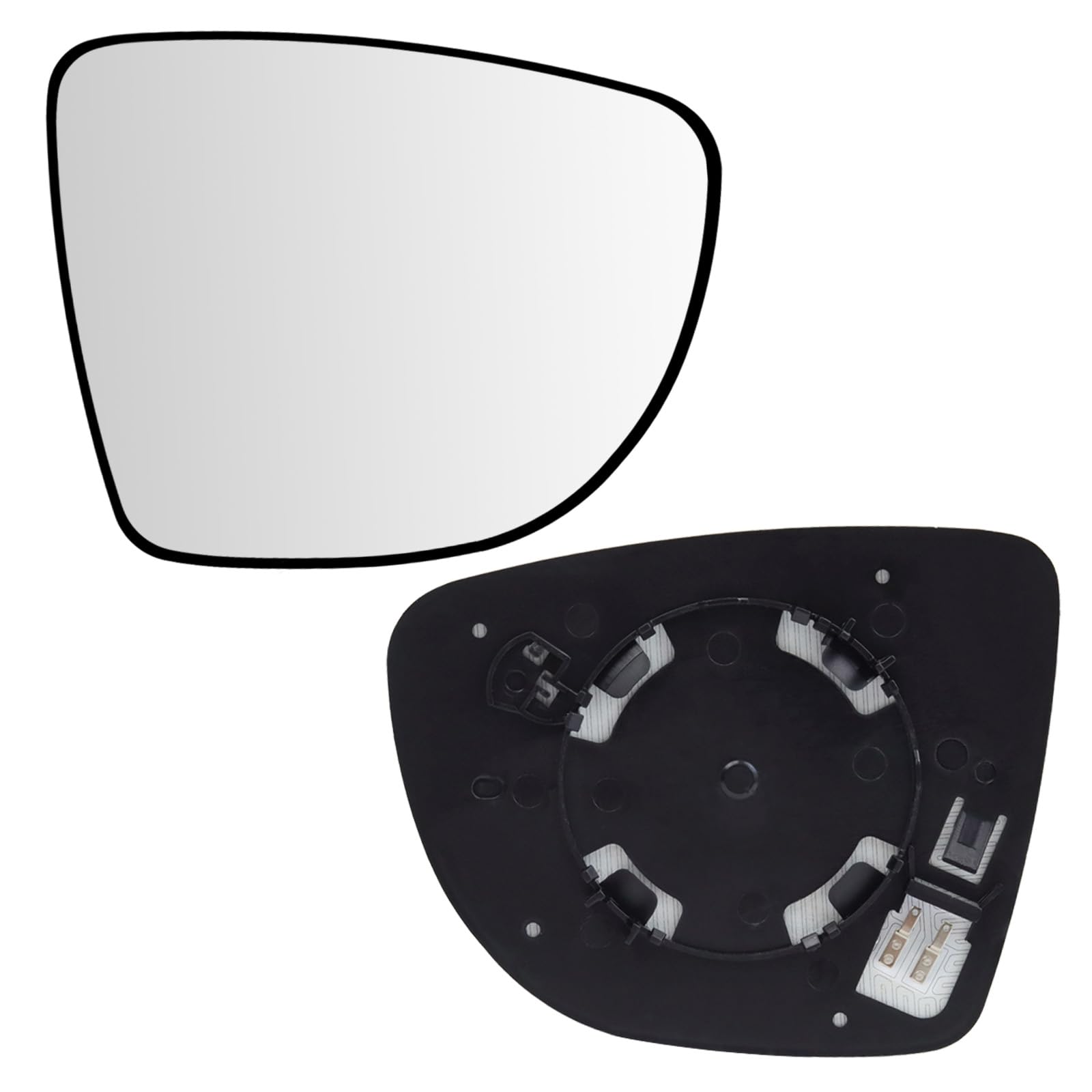 Mingke Cristal Espejo Retrovisor Derecho para Renault Clio 4 Captur Zoe 2012-2019 Nissan Micra 2016-2023 Retrovisor Exterior Calefactable Ajustable