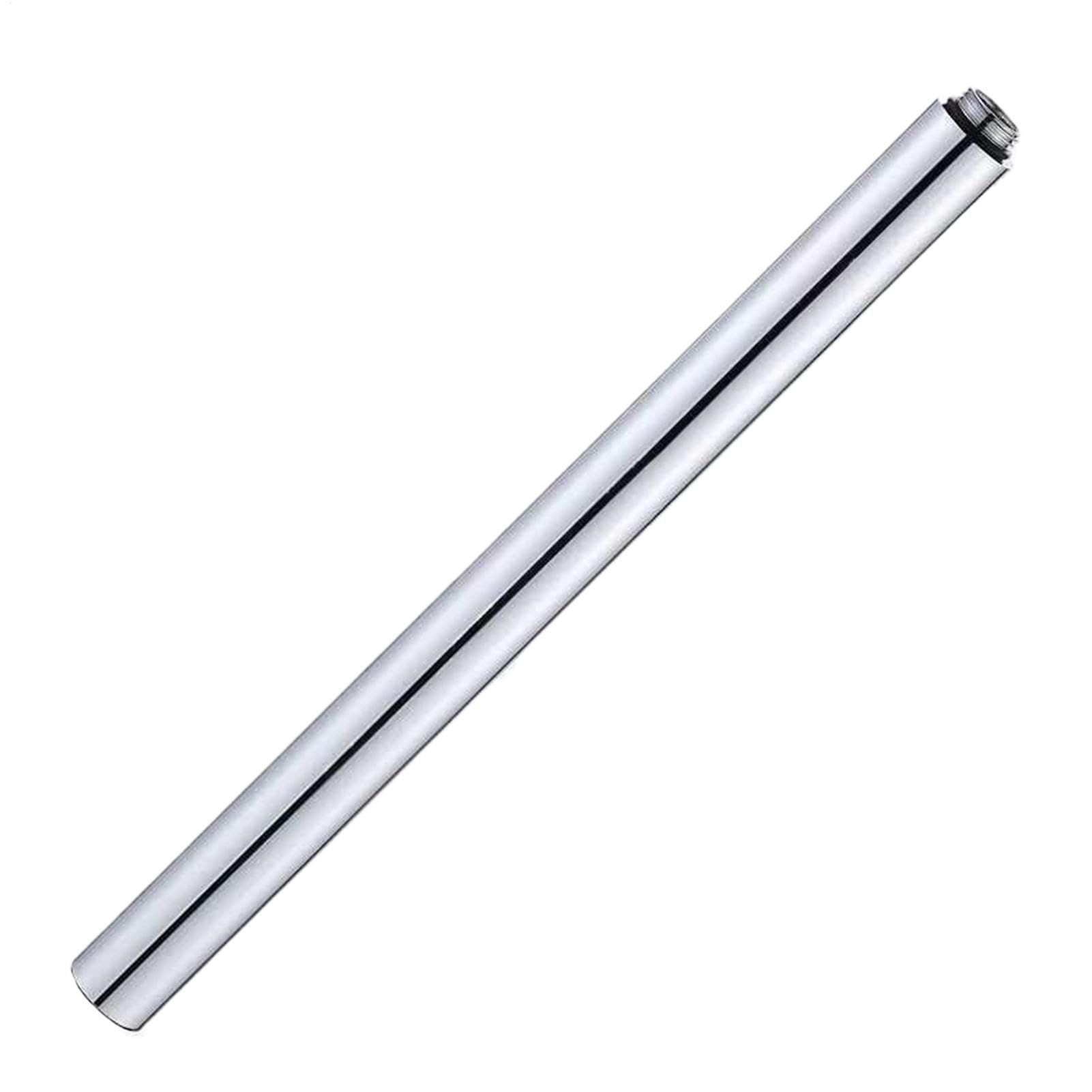 Shurzzesj Extension Shower Head - 11.81inch Stainless Steel Anti-Leak Pipe Extension - Shower Extender Hardware, Easy to Install Connector for Rain Home Experience