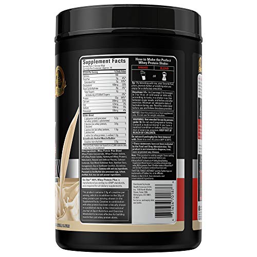 Whey Protein Powder | Six Star Whey Protein Plus | Whey Protein Isolate & Peptides | Lean Protein Powder for Muscle Gain | Muscle Builder for Men & Women | Vanilla, 2 lbs (Package May Vary) - Thumbnail 7