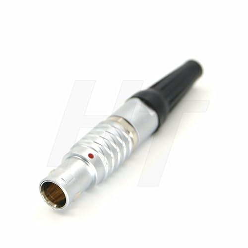 Miniatura 7 de HangTon 0B Huevo 7 Pin Hembra Enchufe Circular Push Pull Metal Conector Panel Montaje Receptáculo