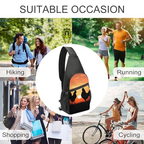 Mochila deportiva casual tipo bandolera para viaje miniatura 6