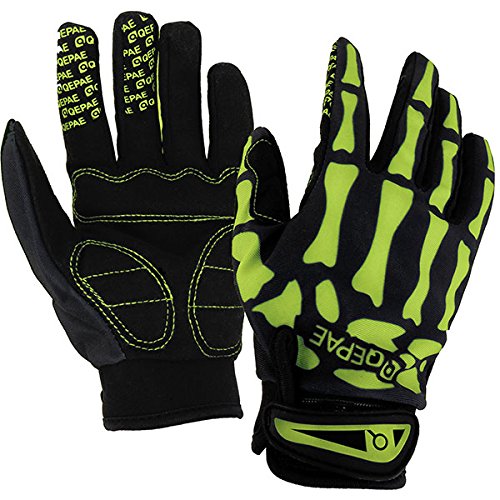 Amazon.co.jp: スケルトン グローブ 骨 スカル ボーン 長指 手袋