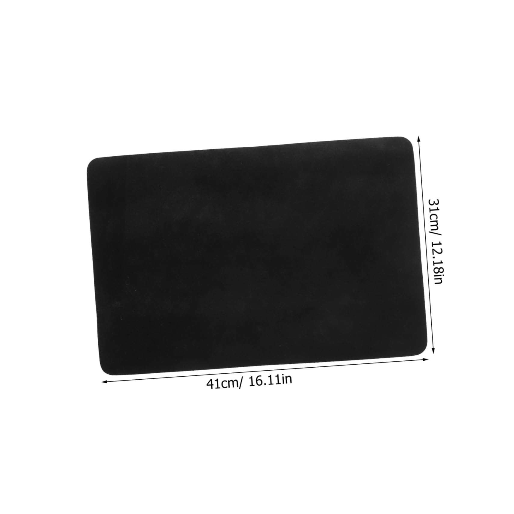 Toyvian Professional Poker Mat Tabletop Play Mat for Magicians Close-up Card Mat with Non-Slip Backing - Image 3