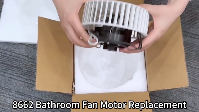 8662 Bathroom Fan Motor Replacement - Blower Wheel Replacement