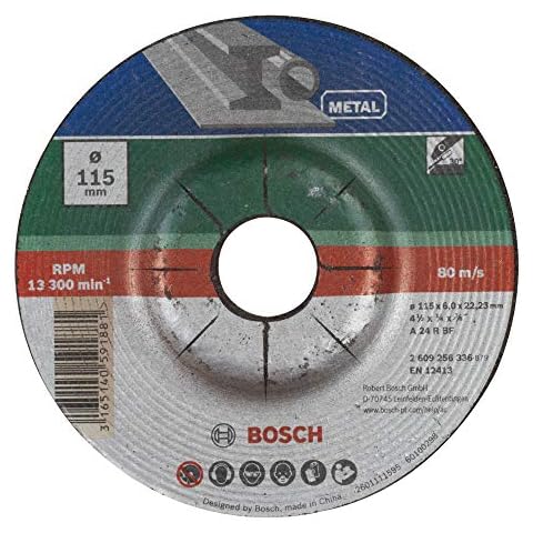 Disco de desbaste acodado Bosch 2 609 256 336 para metal Cover