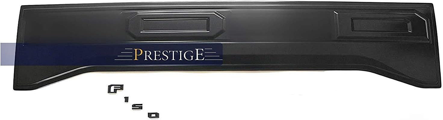 Raptor Style Tail Gate Applique Compatible with Ford F150 fits 2015-2017 Rear Trim Panel. GREY