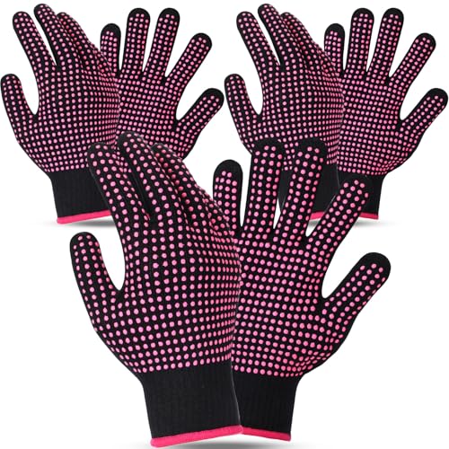 Riyiper 3 Pairs Heat Resistant Gloves for Sublimation, Gloves for