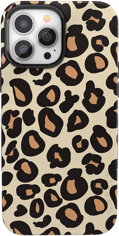 Casely iPhone 13 Pro Max Case | Compatible with MagSafe | Into The Wild | Leopard Print Case