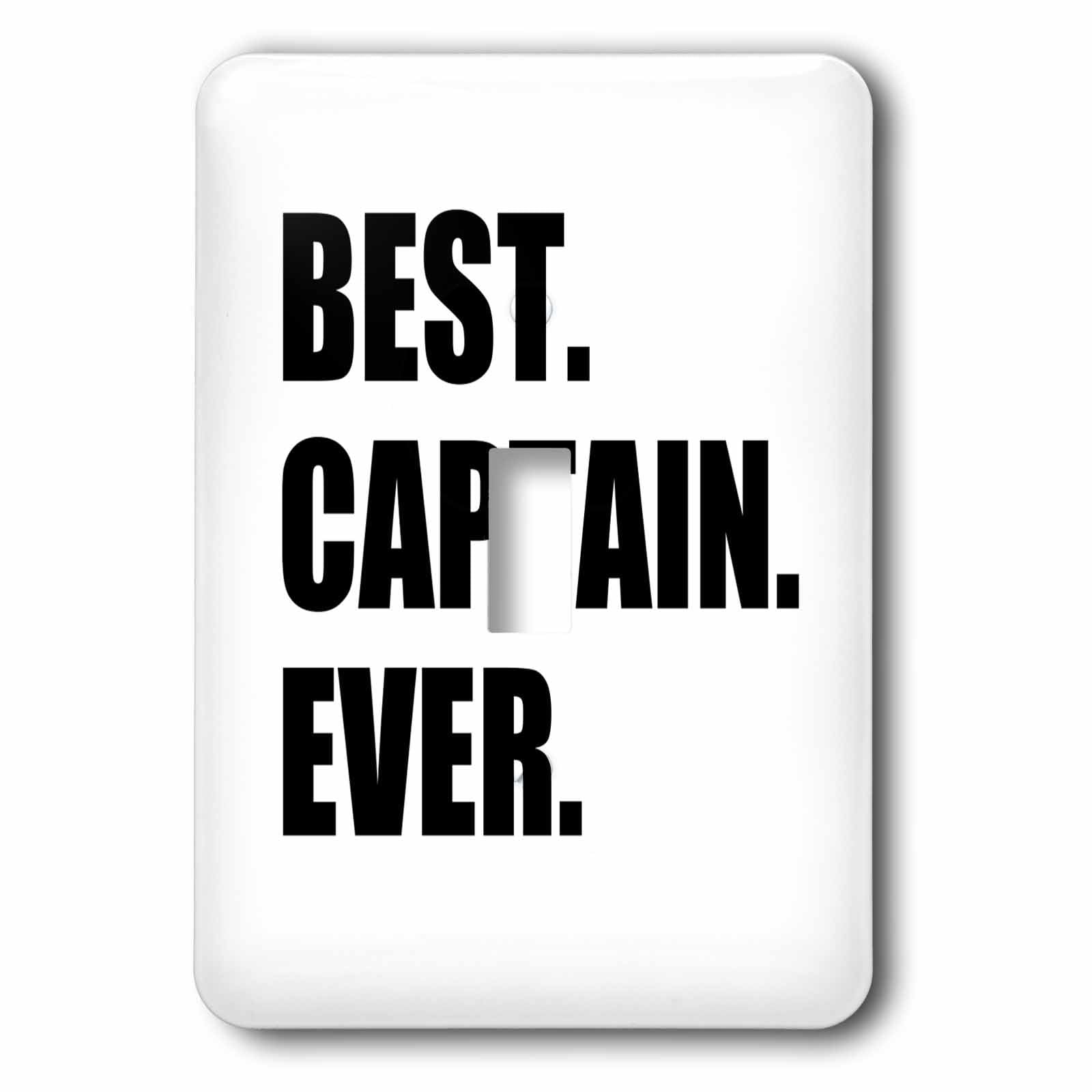 Interrupteur à bascule Best Captain Ever 3dRose multicolore pour bateau et voilier