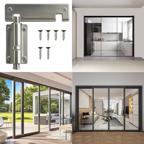 Cerradura de puerta corredera de patio, armario y ventanas de casa o apartamento 3