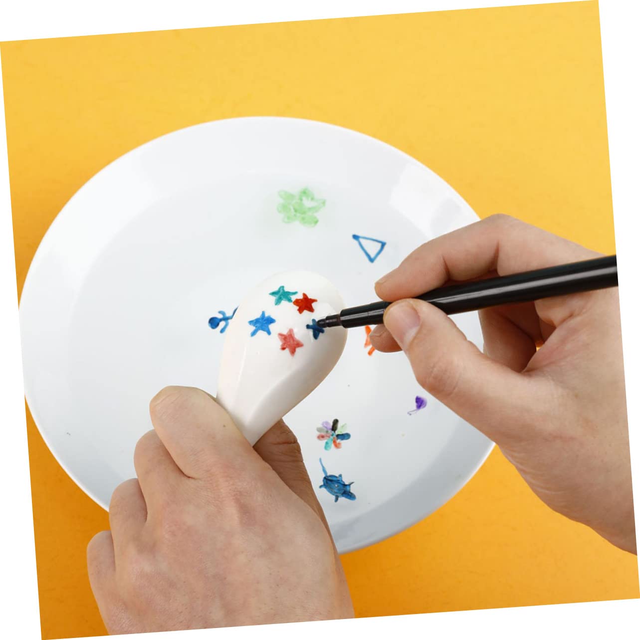 SEWACC 40pièces Feutres De Peinture Aquatique Pour Garçon Fille Marqueurs Flottants Créatifs Pour École Et Activités Manuelles
