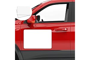 Set of 2 Blank Car Door Magnet Sticker with Rounded Corners