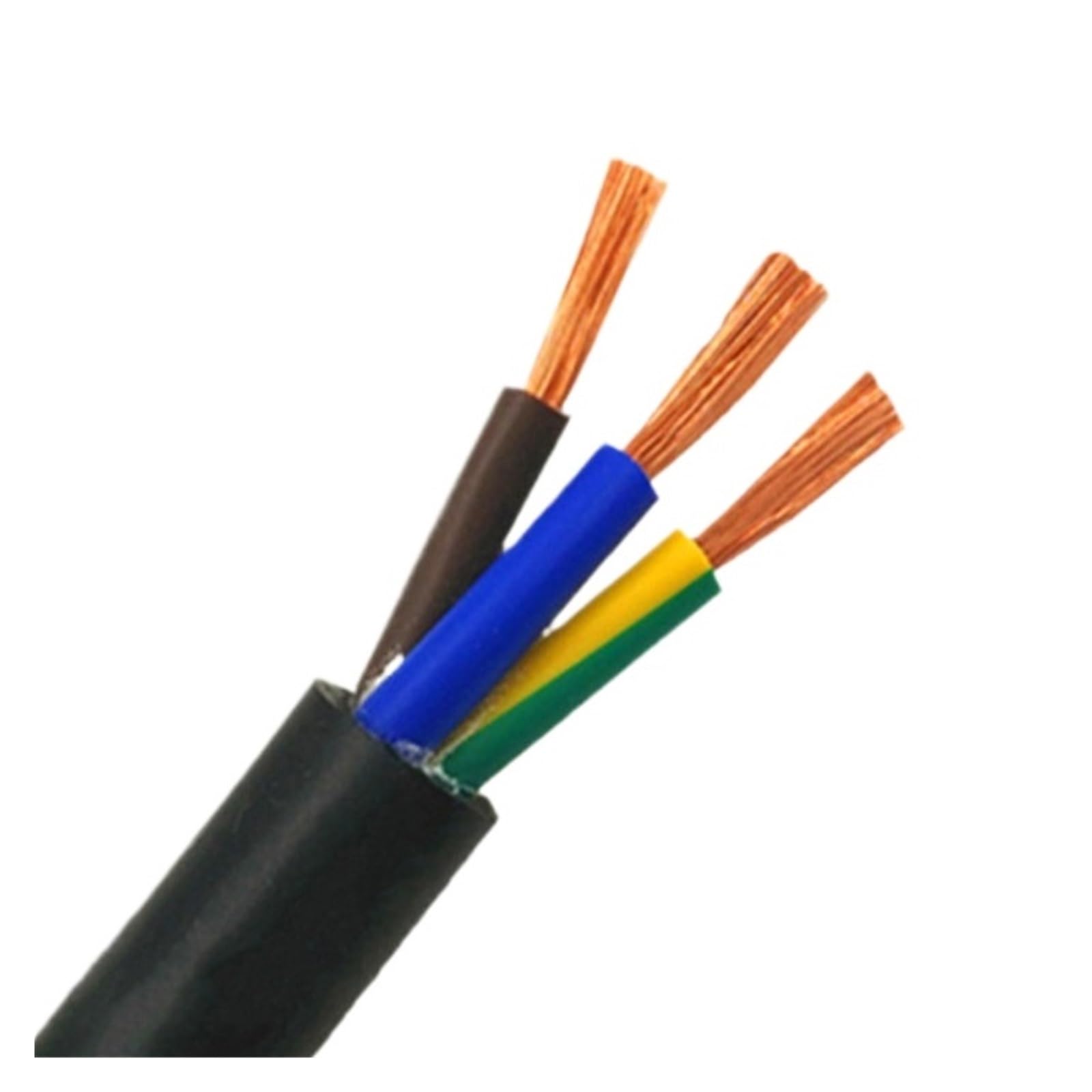 1 M 3-żyłowy Kabel Miedziany Kwadratowy 2,5 Mm²-10 Mm²(3core 10 sqaure)