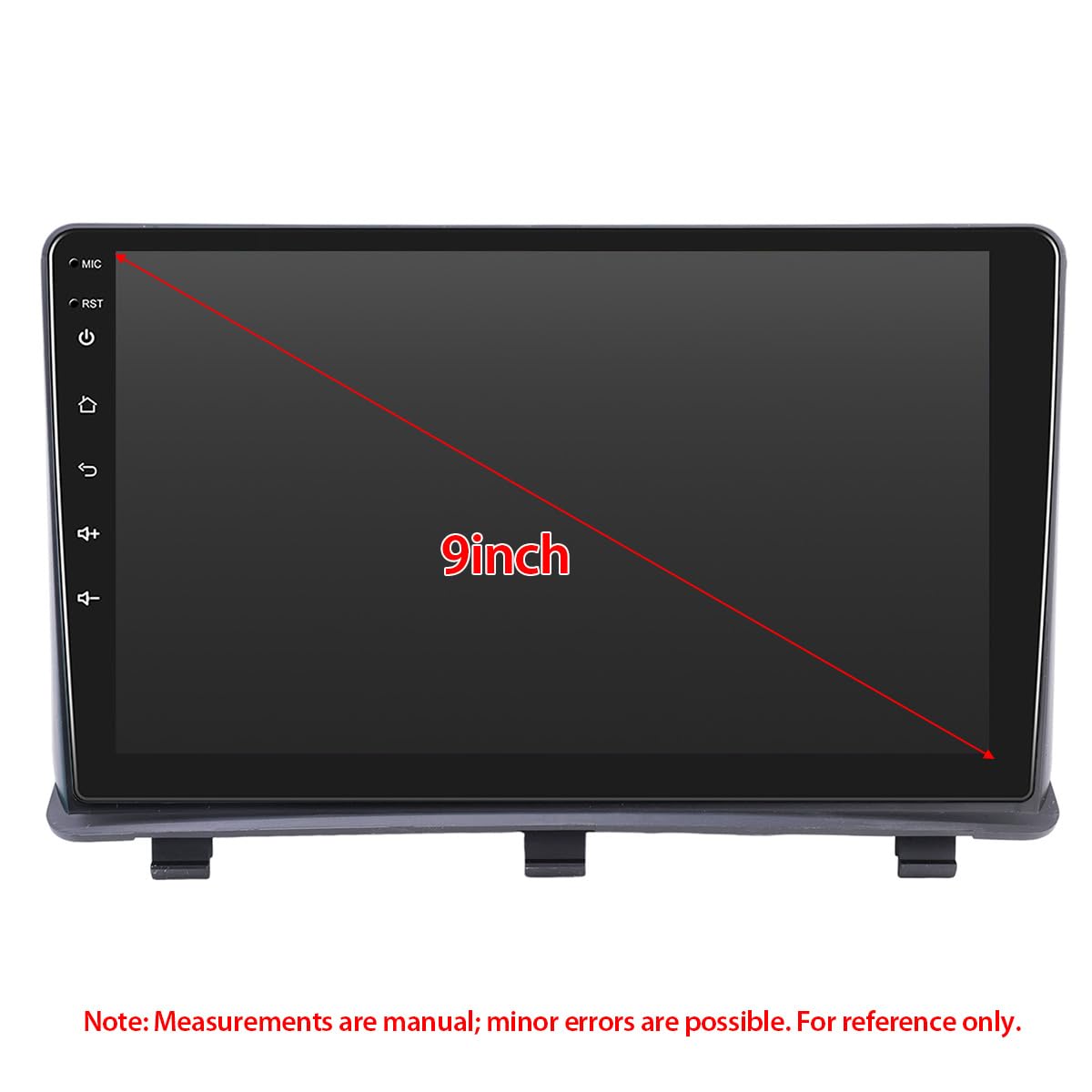 9 inch Android 15 Podwójny DIN Radio samochodowe for Opel/Vauxhall Antara 1 2006-2017,2+32G Touchscreen Autoradio Navi Wireless Carplay Android Auto Bluetooth FM/RDS Kamera cofania Mirror Link