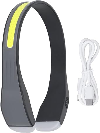 High Performance LED Headlamp - COB Rechargeable, Waterproof with Multiple Modes for Jogging, Camping, Maintenance, and More