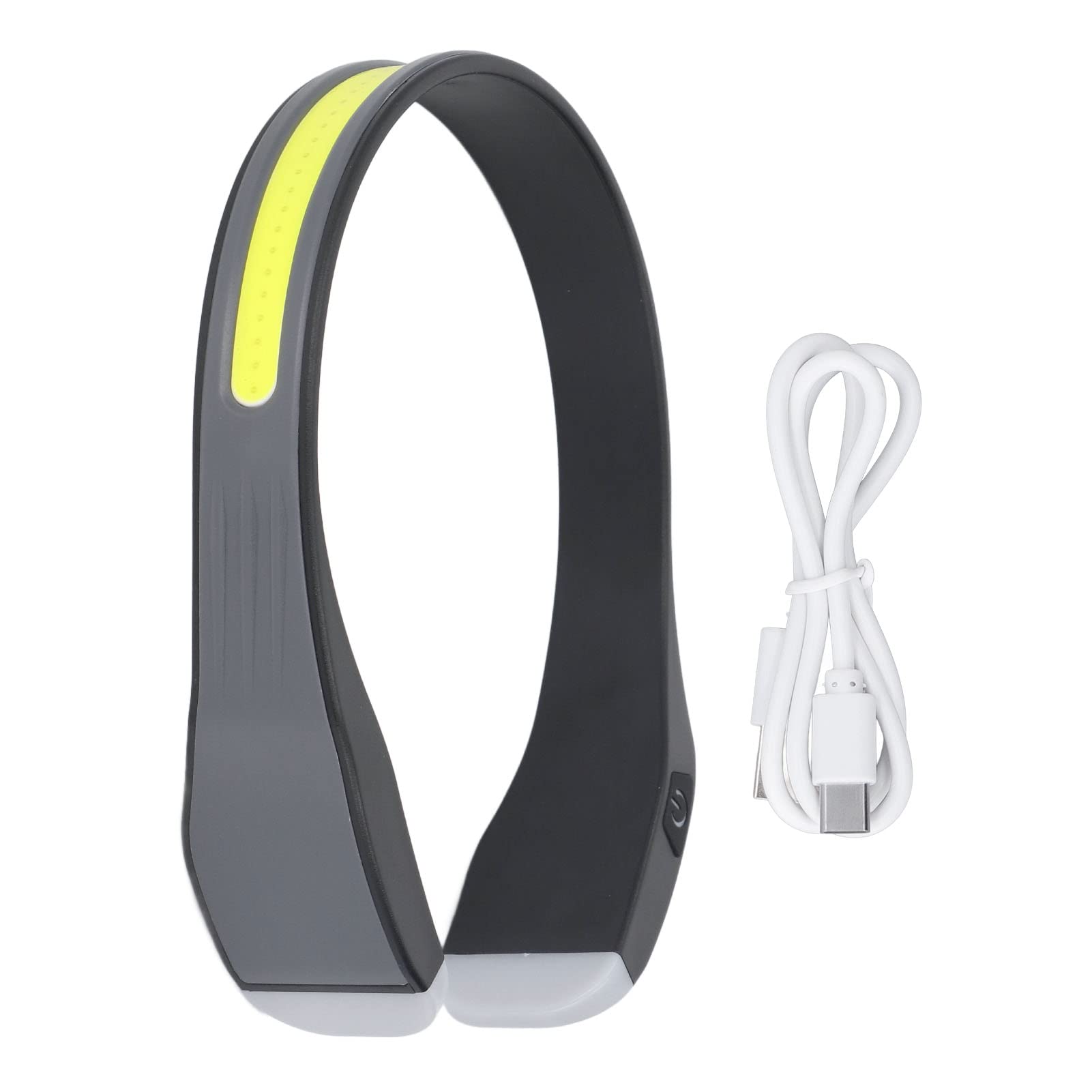 Hochleistungs-LED-Stirnlampe - COB wiederaufladbar, wasserdicht mit mehreren Modi für Joggen, Camping, Wartung und mehr