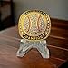 Legacy Rings 1 or 12 Pack Softball Baseball Championship Trophy Ring Tournament Champions or Finalists Gold-Tone (12, Champion Clear Stone, 10)