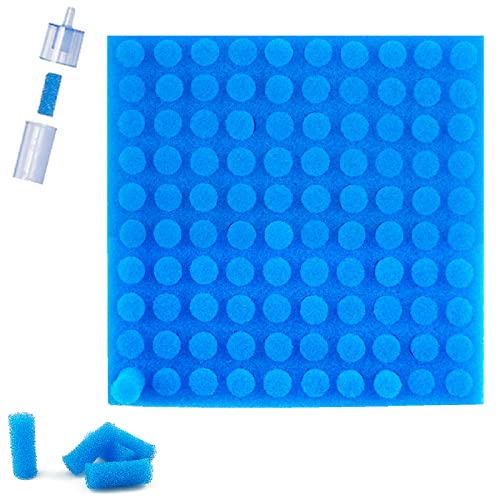 Image of 100pcs Baby Nasal Aspirator Hygiene Filters, Replacement for NoseFrida Nasal Aspirator Filters, BPA, Phthalate & Latex-Free