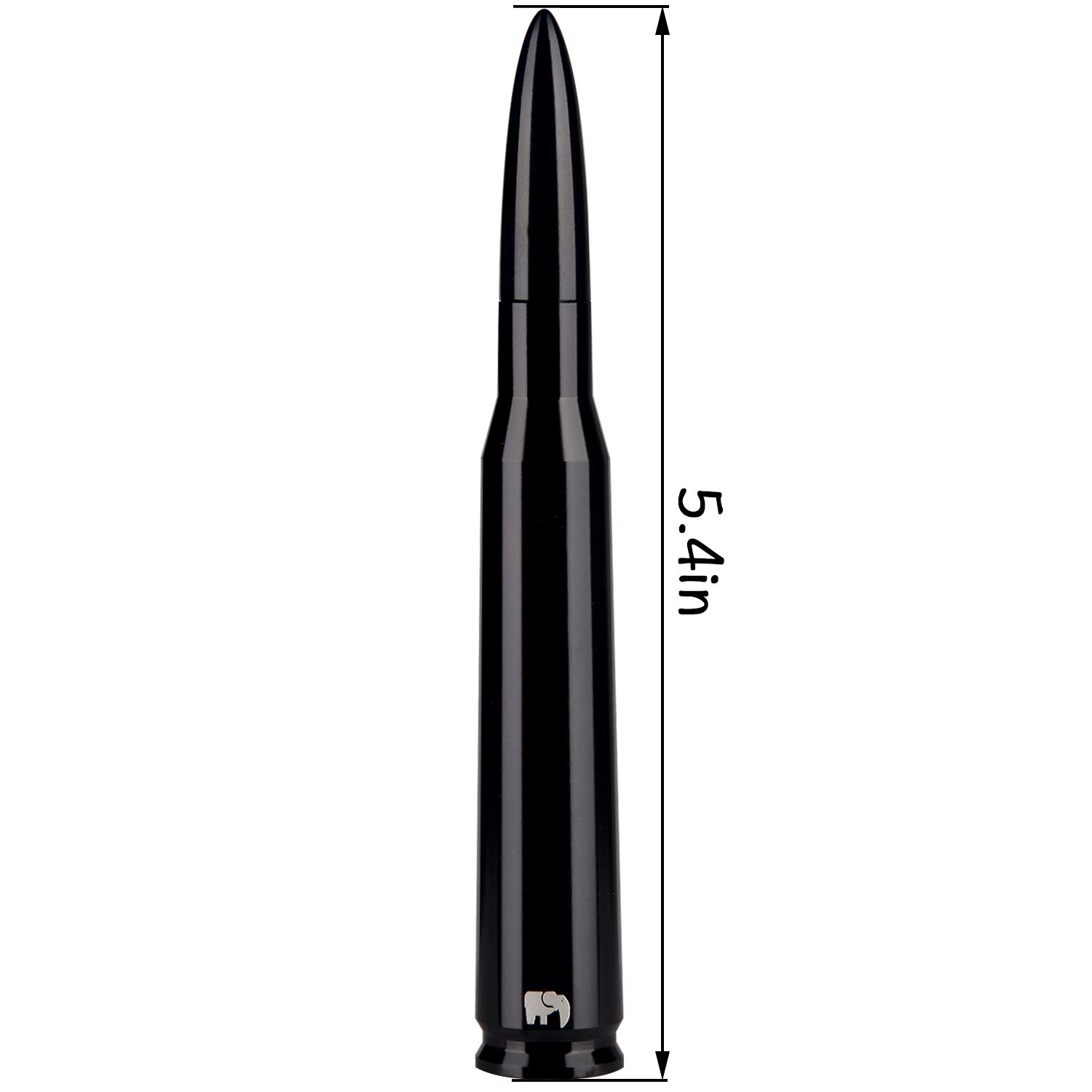 ONE250 Bullet Style Antenna, Compatible with Nissan - Titan (2004-2023), Rogue (2008-2021), Frontier (1998-2021), Murano (2002-2014), Navara (2013-2023), Pathfinder (2013-2019) & More (Black)