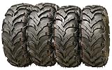 Set of 4 New ATV/UTV Tires 25x8-12 Front & 25x12-10 Rear /6PR P341 -10157/10161 …