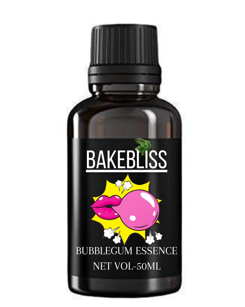 La AromaticBakebliss Bubblegum Flavour Essence/Culinary Essence-50 ml
