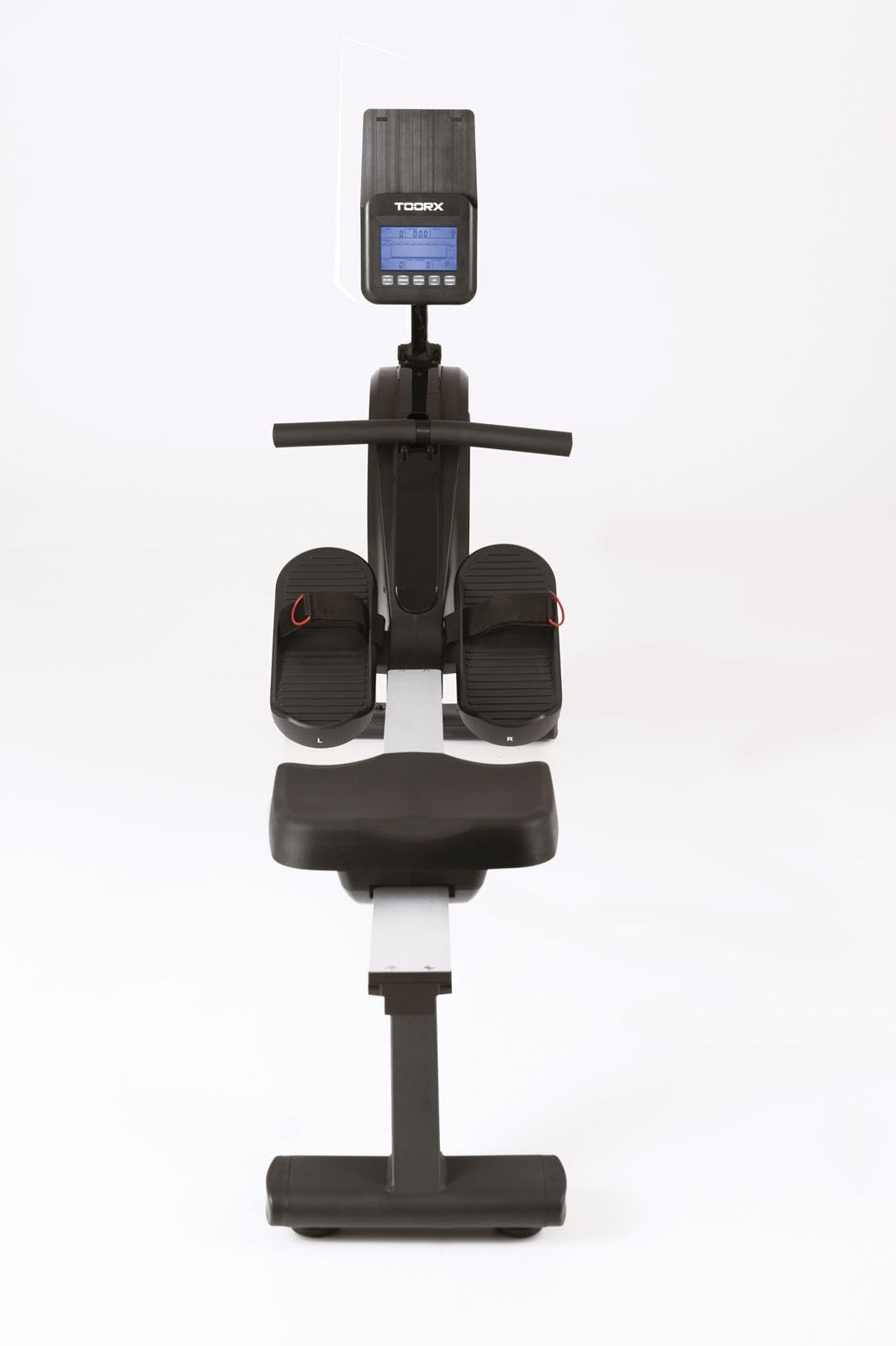 Toorx [Vogatore Magnetico RWX-300] Rower Remoergometro Pieghevole Salvaspazio per Casa, Resistenza ad Aria 16 Livelli, Bluetooth App, Fascia Cardio, Console LCD, Volano 5kg, Max 120kg | Canottaggio