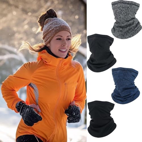 1-Pack Neck Gaiter, Windproof Face Mask & Scarf, Thermal Outdoor Accessory for Ski, Hiking, Cycling & Motorcycle